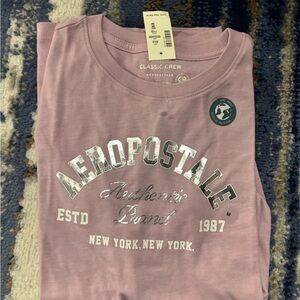 Aeropostale Light Pink Graphic Tee for Kids